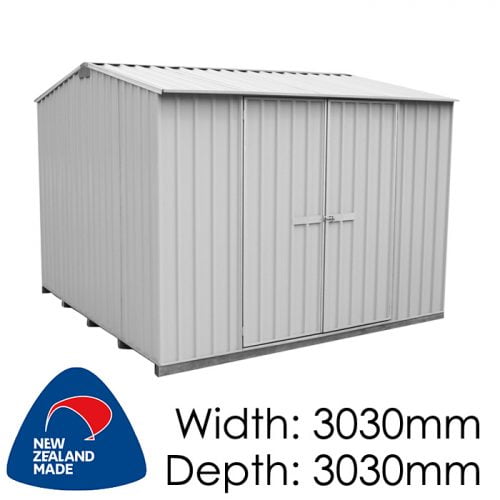 Galvo GVO3030 3030x3030 Alu-Zinc Garden Shed available at Gubba Garden Shed