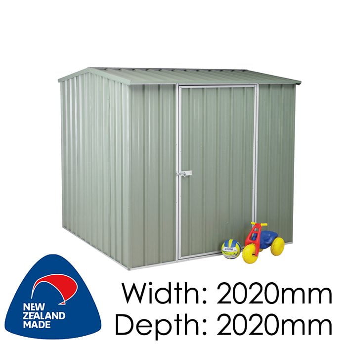 SmartStore Gable SM2020 2020x2020 Mist Green Shed available at Gubba Garden Shed