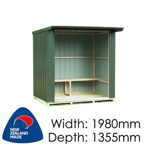 Duratuf Fortress BS 400 1980x1355 Bus Shelter available at Gubba Garden Shed