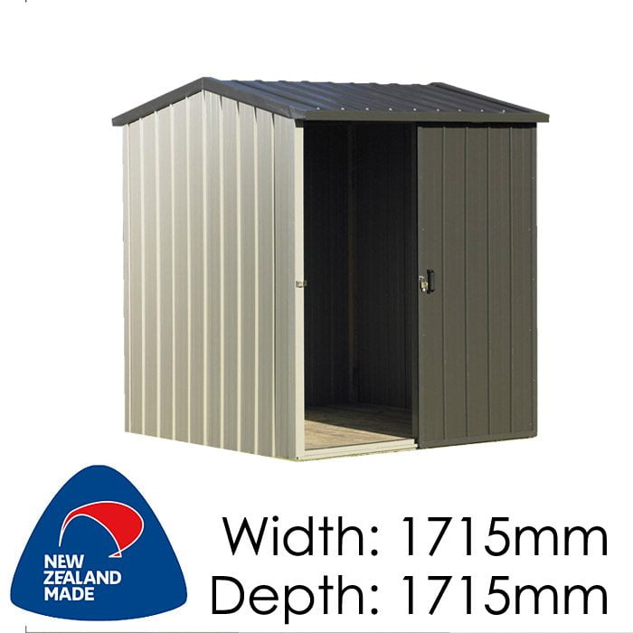Duratuf Kiwi MK1 1715x1715 Garden Shed available at Gubba Garden Shed