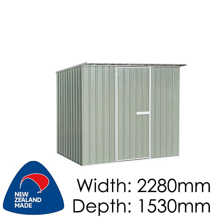 Galvo GVO2315 2280x1530 “Hazy Grey” Garden Shed available at Gubba Garden Shed
