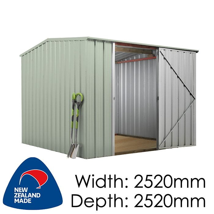 SmartStore Gable SM2525 2520x2520 Mist Green available at Gubba Garden Shed