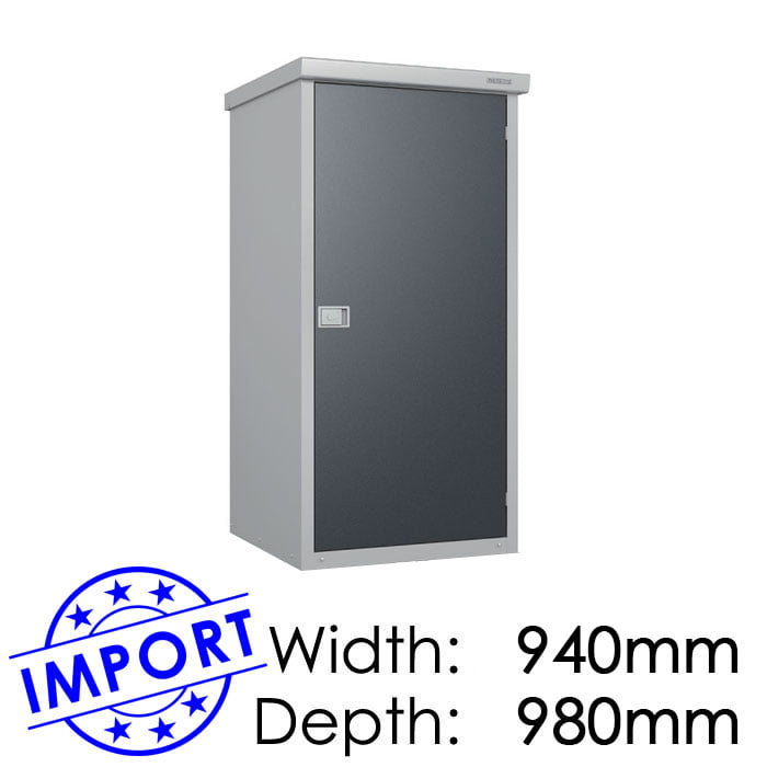 Daiken GY099 940mmx980mm Outdoor Storage Shed / Locker available at Gubba Garden Shed