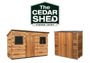 The Cedar Shed - Finger Jointed