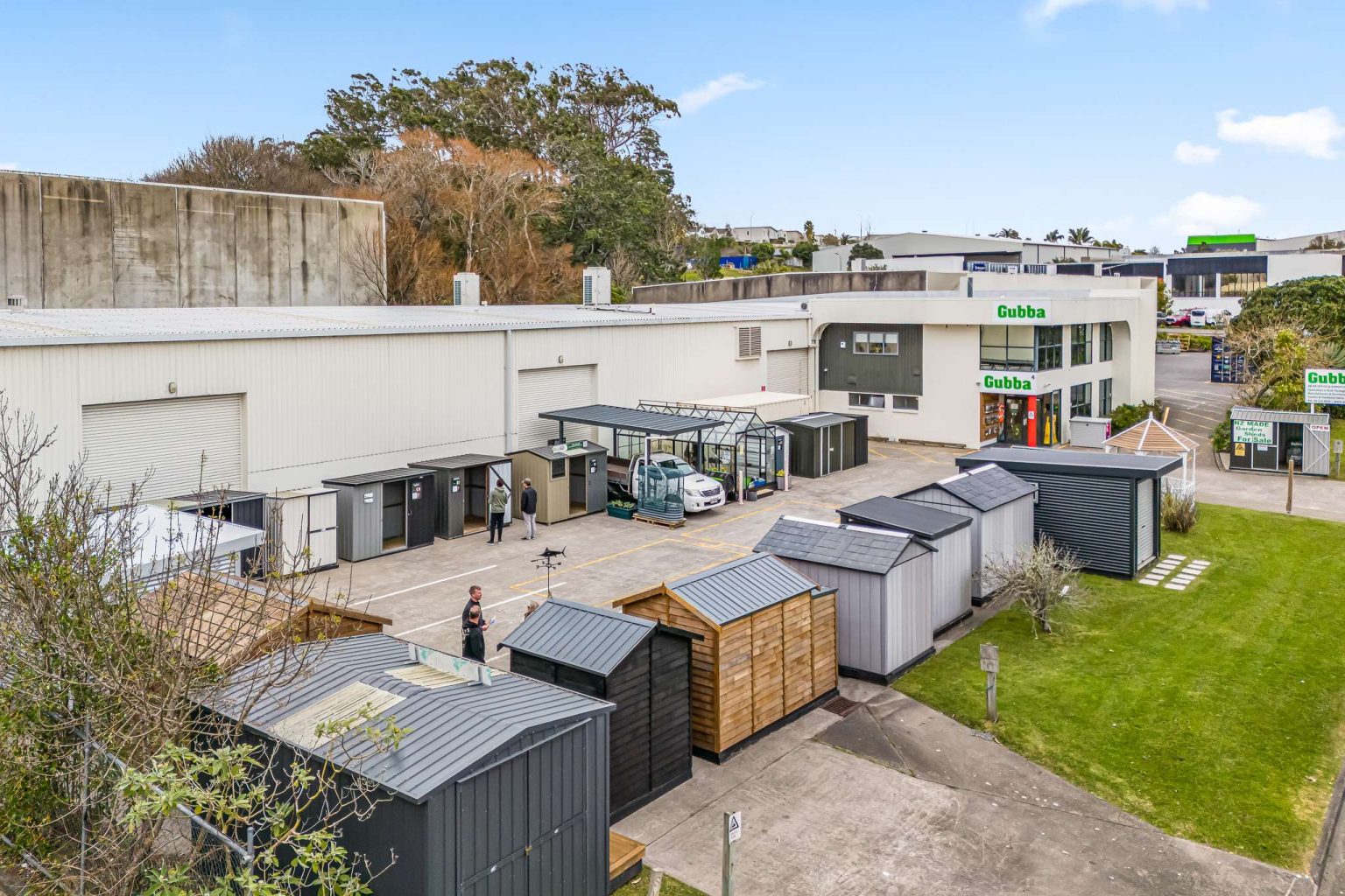Gubba Garden Shed Display Yard