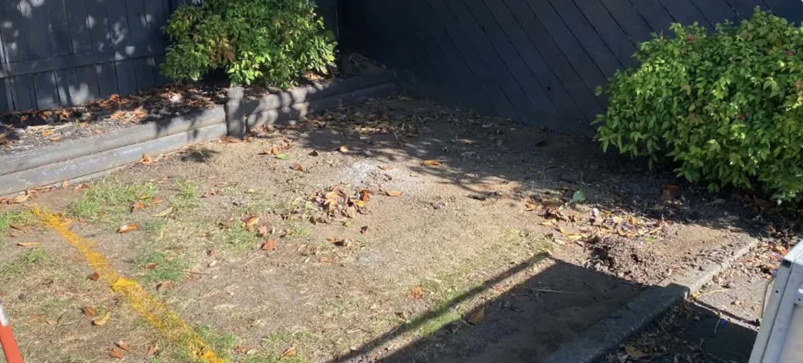 Sheds require flat, dry, level ground for successful assembly