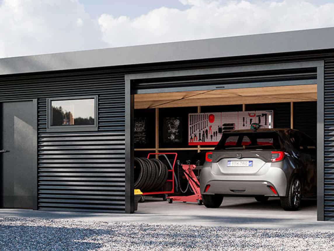 Duratuf Cromwell extra large framed workshop or garage shed