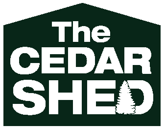 Gubba Sheds stocks quality cedar shexs from The Cedar Shed brand