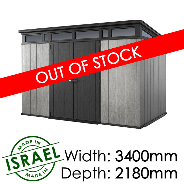 Keter Artisan 11×7 Outdoor Storage Shed available at Gubba Garden Shed