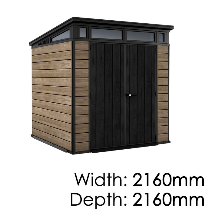 Keter Ashwood 7x7 Outdoor Storage Shed