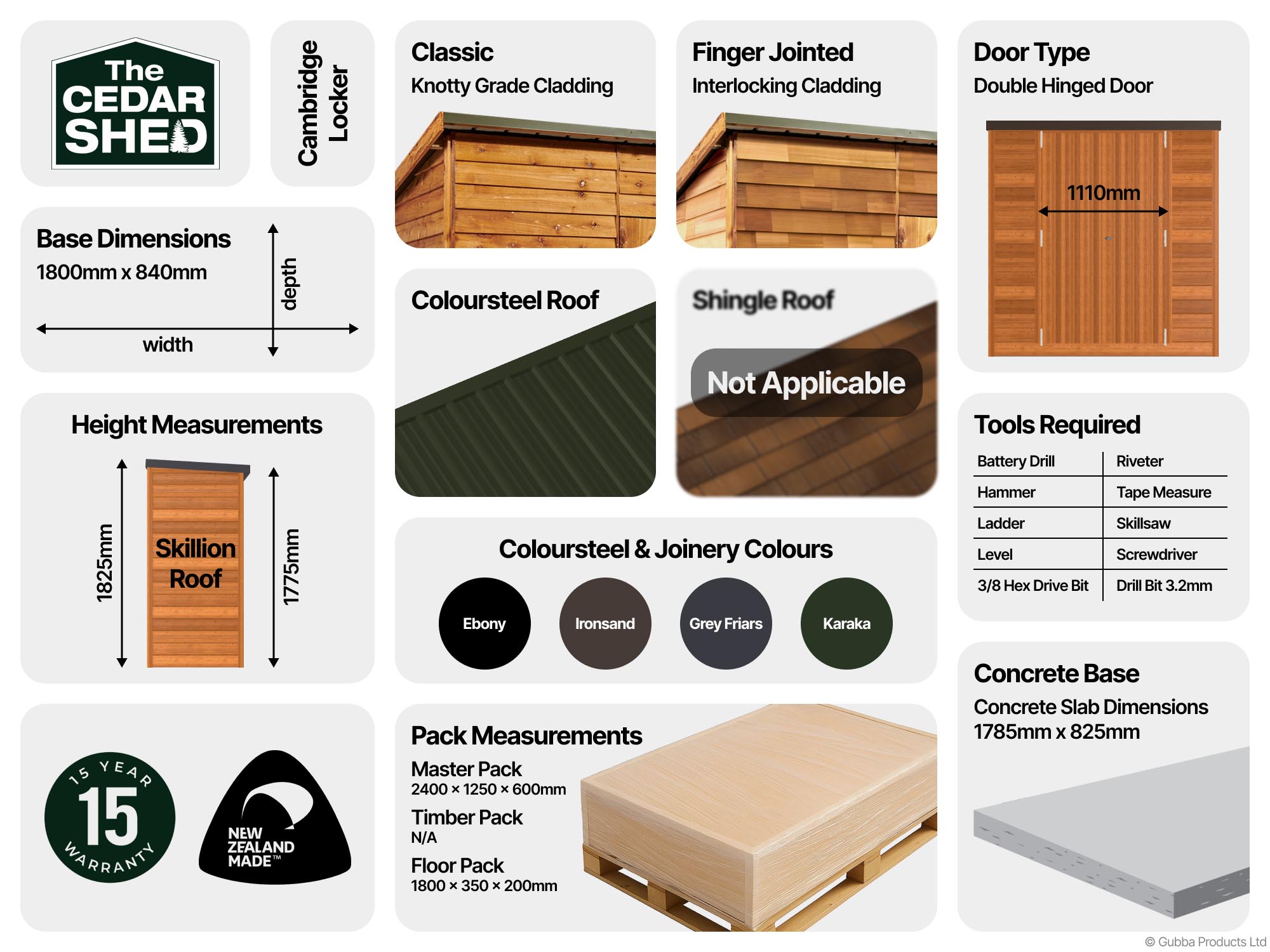 Spec Sheet
