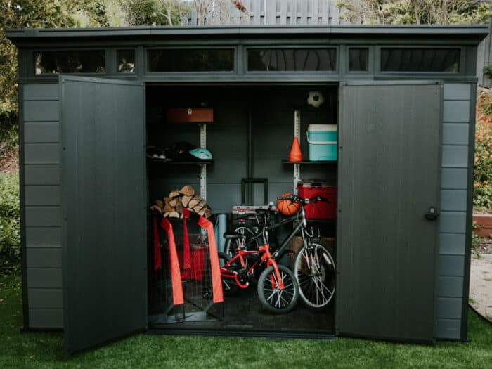 Keter Cortina 11x7 Outdoor Storage Shed - Image 4