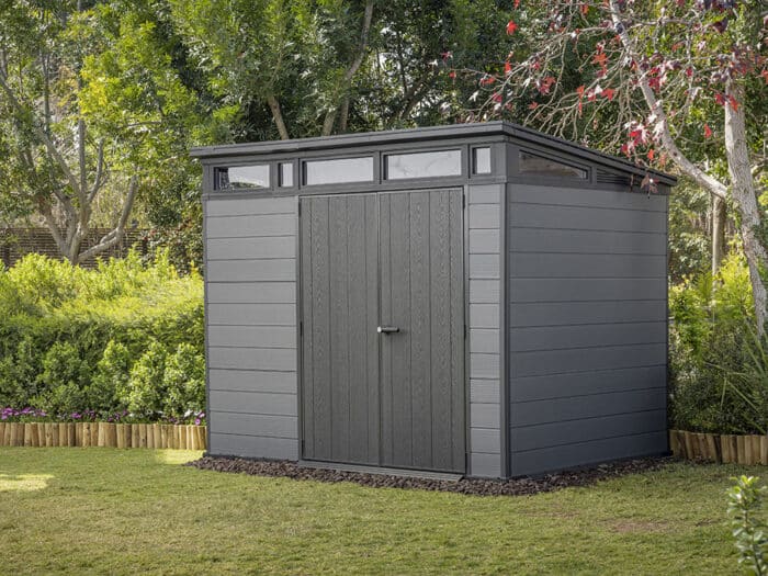 Keter Cortina 9x7 Outdoor Storage Shed - Image 6