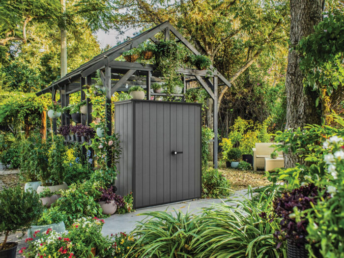 Keter Cortina Alto Outdoor Storage Shed - Image 2