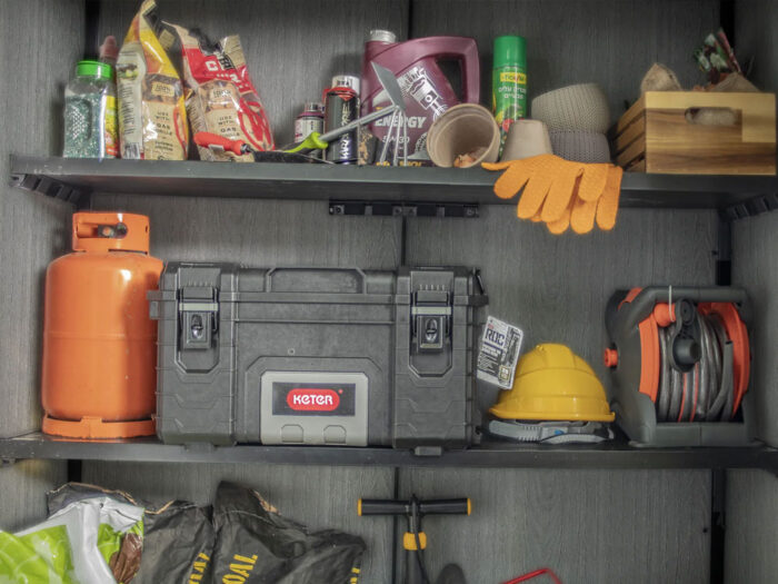 Keter Cortina Alto Outdoor Storage Shed - Image 4