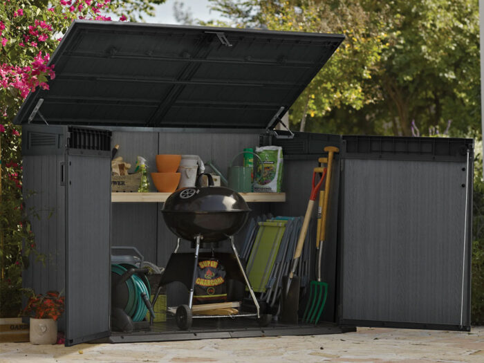 Keter Cortina Mega Outdoor Storage Shed - Image 5