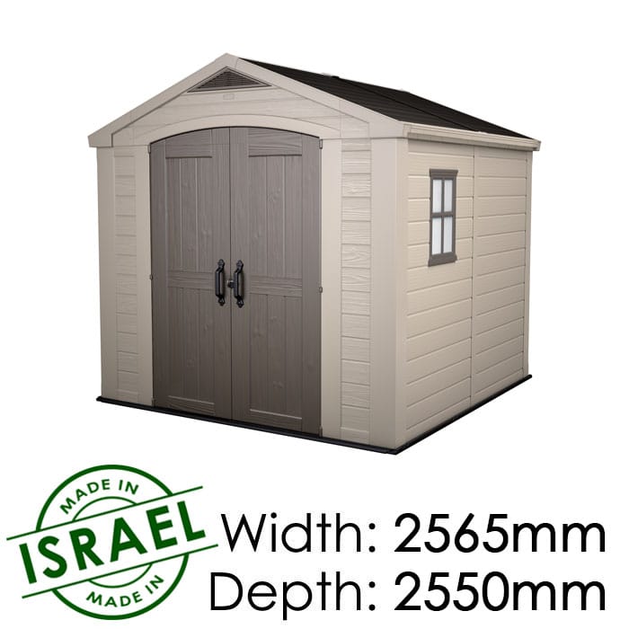 Keter Factor 8 x 8 Outdoor Storage Shed Garden Sheds NZ