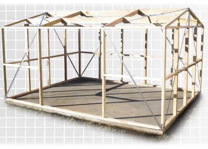 Duratuf Kiwi MK4 Garden Shed Framework