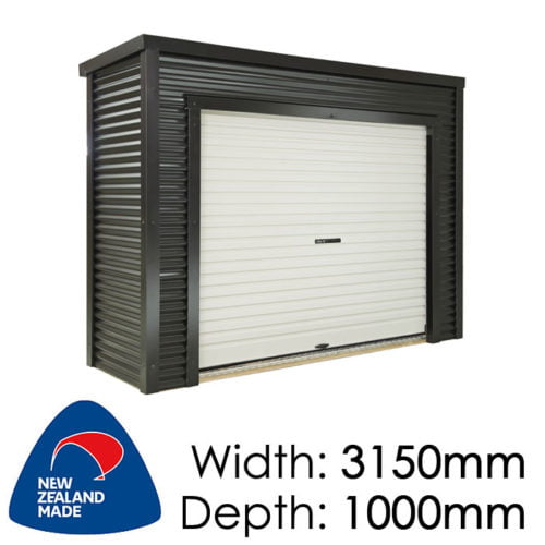 Duratuf Metro Fendalton 3150x1000 Lifestyle Shed available at Gubba Garden Shed