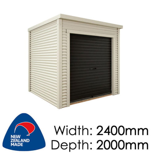 Duratuf Estate Matakana 2400x2000 Lifestyle Shed available at Gubba Garden Shed