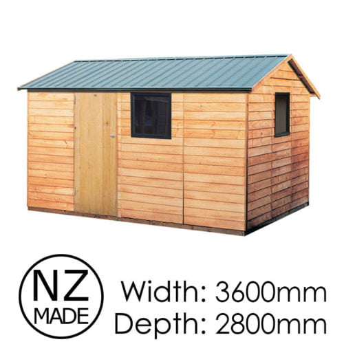 Pinehaven 3600x2800 Richardson Timber Garden Shed available at Gubba Garden Shed