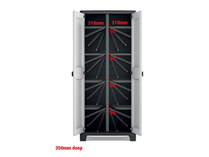 Keter Planet Outdoor Multipurpose Cabinet - Image 3