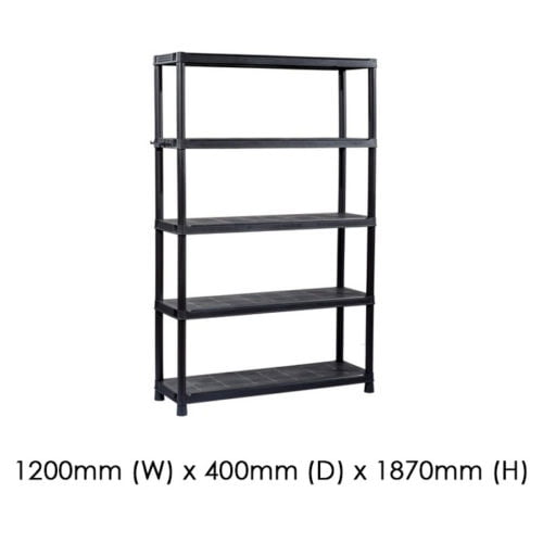 Keter 1200x400 Plus Shelf 120/5 available at Gubba Garden Shed