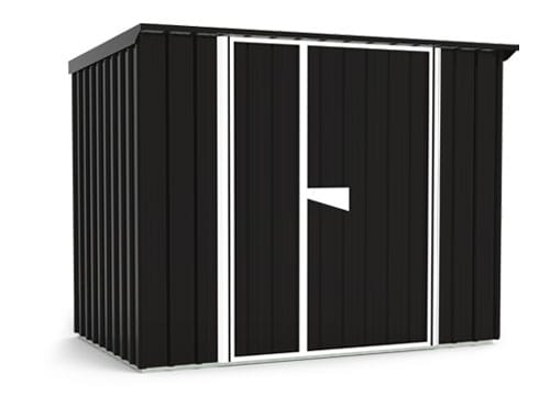 SmartStore Lean-to SM2515 2520x1520 Ebony Shed available at Gubba Garden Shed