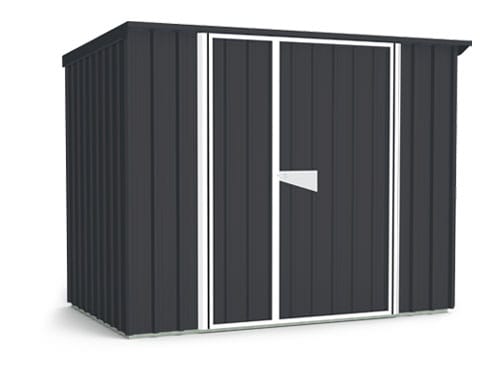 SmartStore Lean-to SM2515 2520x1520 Ebony Shed available at Gubba Garden Shed