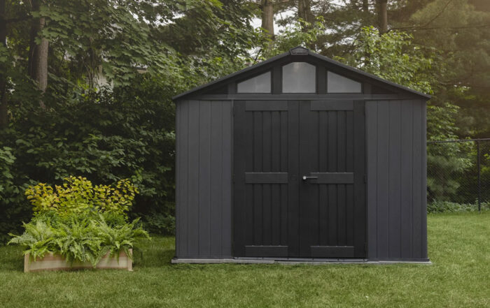 Keter Stronghold 10 x 11.5 Outdoor Storage Shed - Image 3