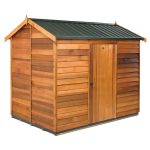 Cedar 2700x1890 Logan Timber Garden Shed available at Gubba Garden Shed