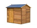 Cedar 2400x1890 Millbrook Timber Garden Shed available at Gubba Garden Shed