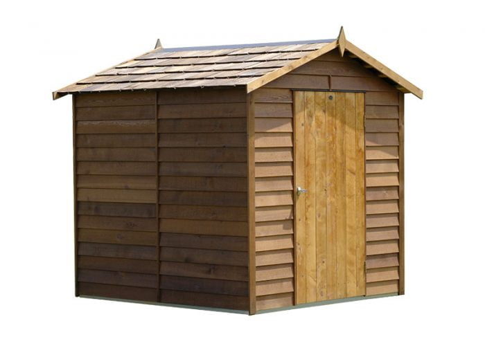 Cedar 1890x2400 Sherwood Timber Garden Shed available at Gubba Garden Shed