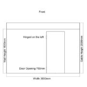 Front Elevation GM3030-Front-Elevation