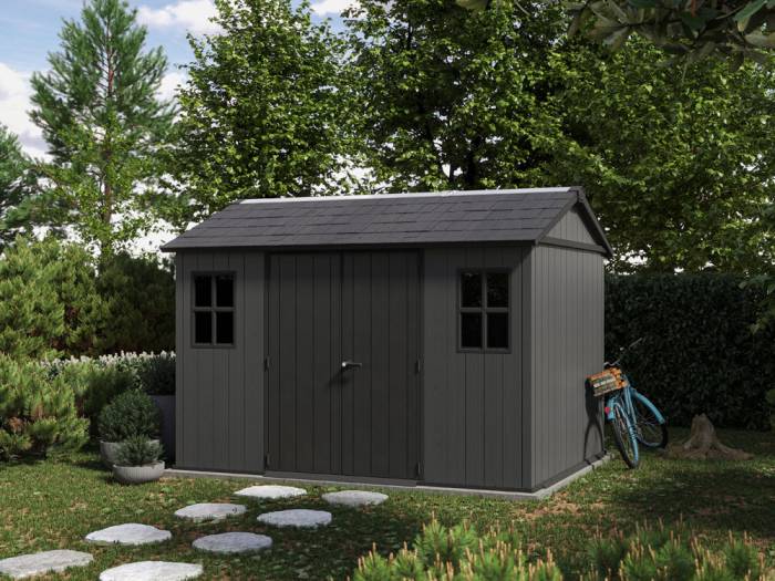 Keter Newton Plus 7511 Outdoor Storage Shed - Image 3