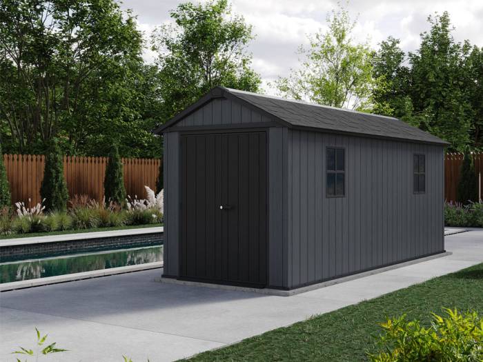 Keter Newton Plus 7515 Outdoor Storage Shed - Image 2