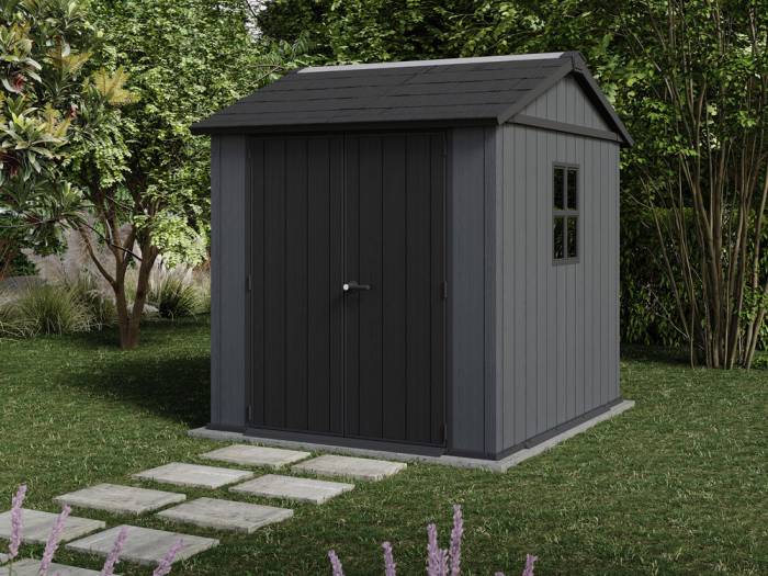 Keter Newton Plus 775 Outdoor Storage Shed - Image 2