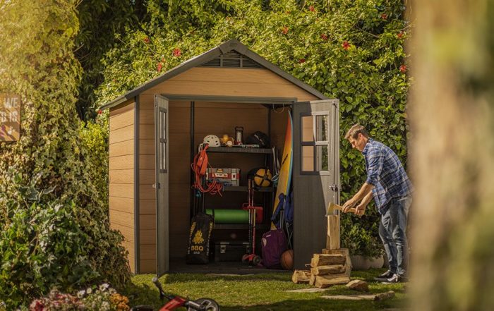 Keter Newton 757 2280x2235 Outdoor Storage Shed