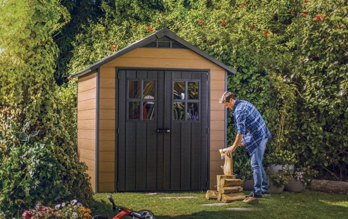 Keter Newton 757 2280x2235 Outdoor Storage Shed
