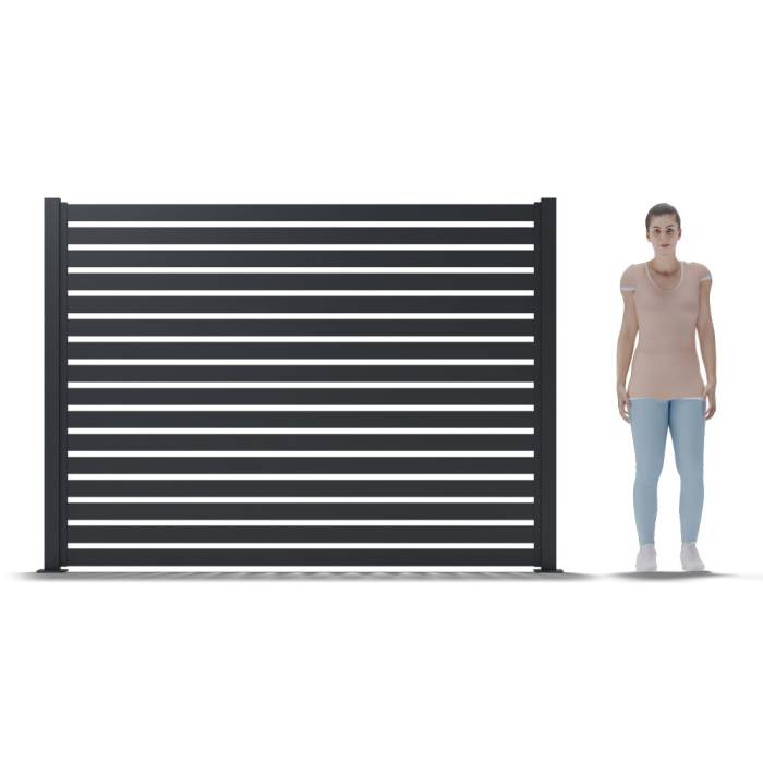 Uglee Horizontal Slat Screen - Tall - Image 2