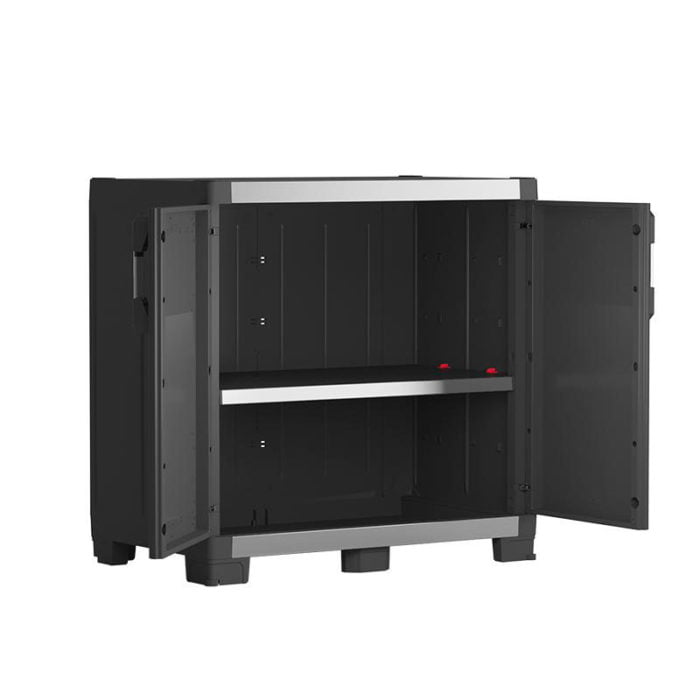 Keter 890x540 XL Garage Base Cabinet available at Gubba Garden Shed